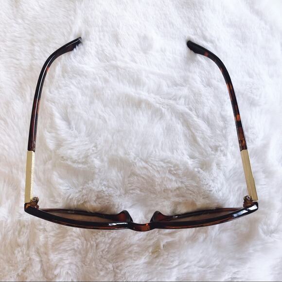 Celia Tortoise Brown Cat Eye Full Rim Sunglasses - Picture 4 of 9